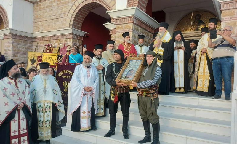 Η εορτή της Μεταμορφώσεως στη Λαυρεντιανή Μονή